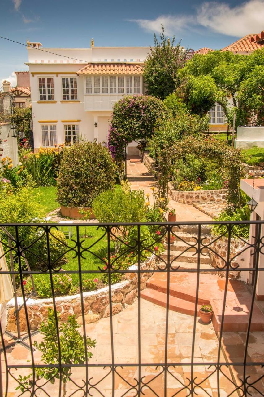 El Jardin De Su Merced B&B Sucre történelmi óvárosa Kültér fotó